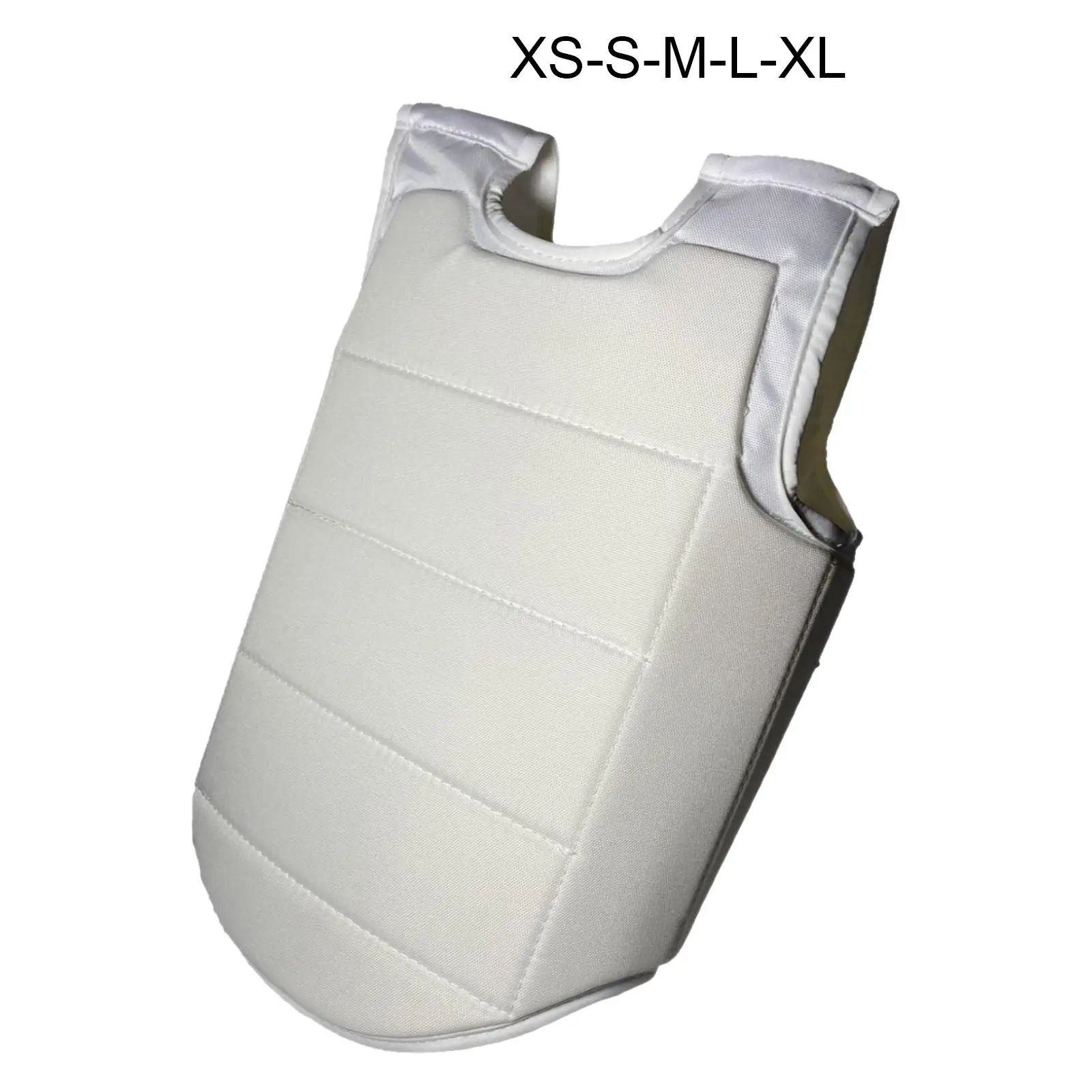 Karate Chest Protector Chest Guard Muay Thai Rib Shield Vest Body Protection for Youth Adult Kids Training Boxing Martial Arts