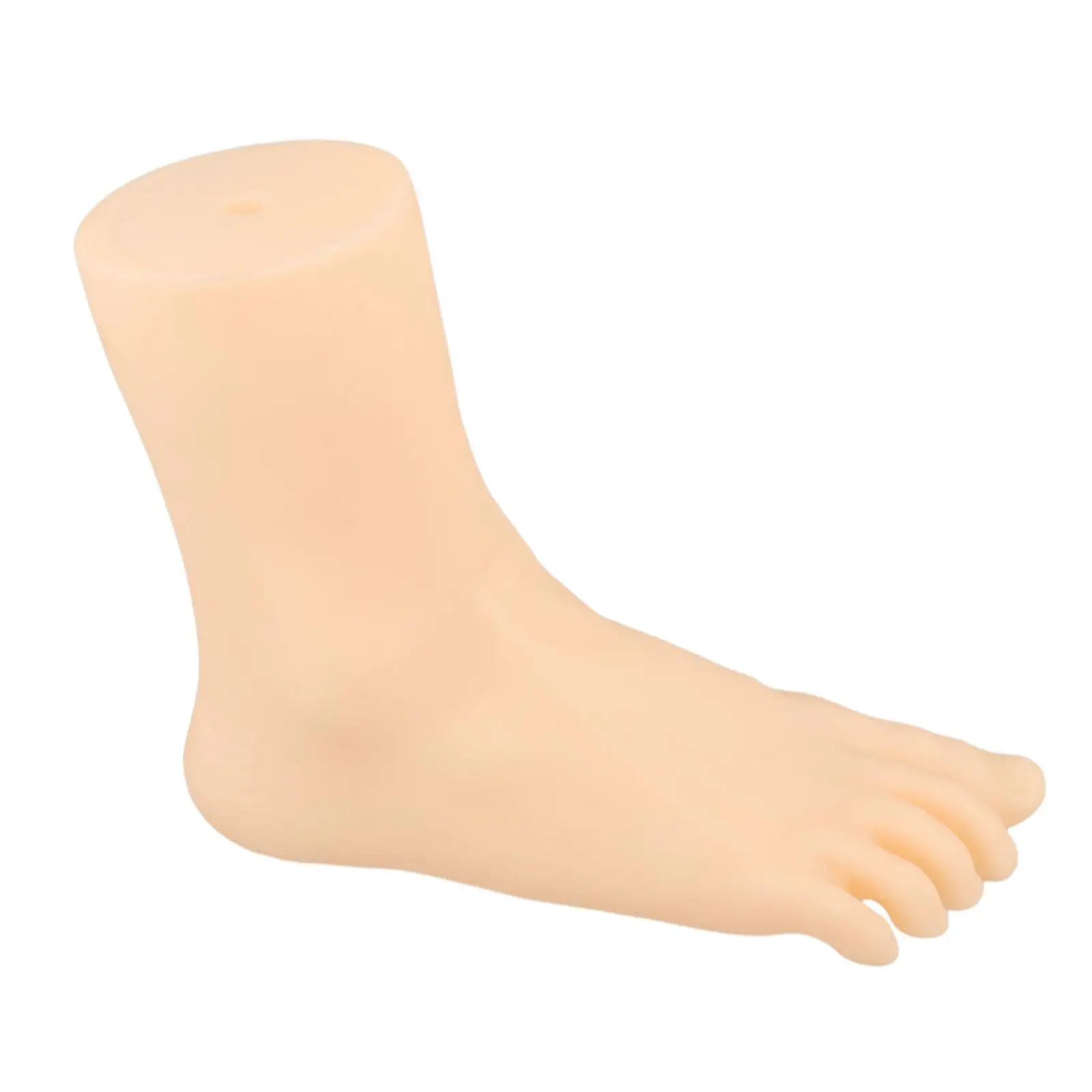 Female Mannequin Foot Display, Simulation Ankle Bracelet Shoes Sock Display for Toe Rings, Socks