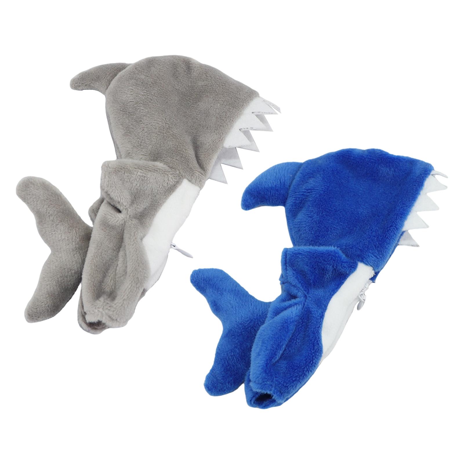 Shark Animal Monster Doll Clothes Shark Jumpsuit Cosplay Costume for 1:12 Baby Doll Accessories