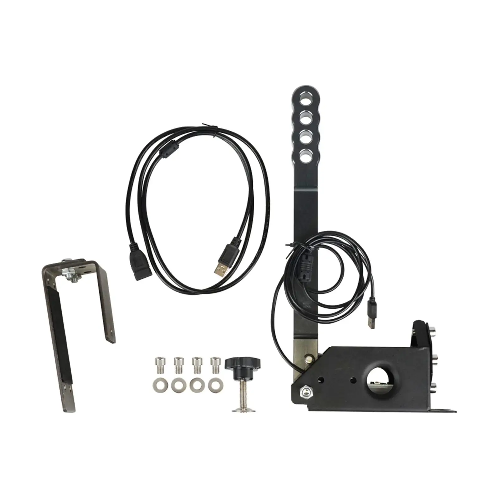 Handbrake Anti Wear Plug and Play USB Long Service Life Adjustable Game Peripherals Handbrake for Logitech G29 Racing Games