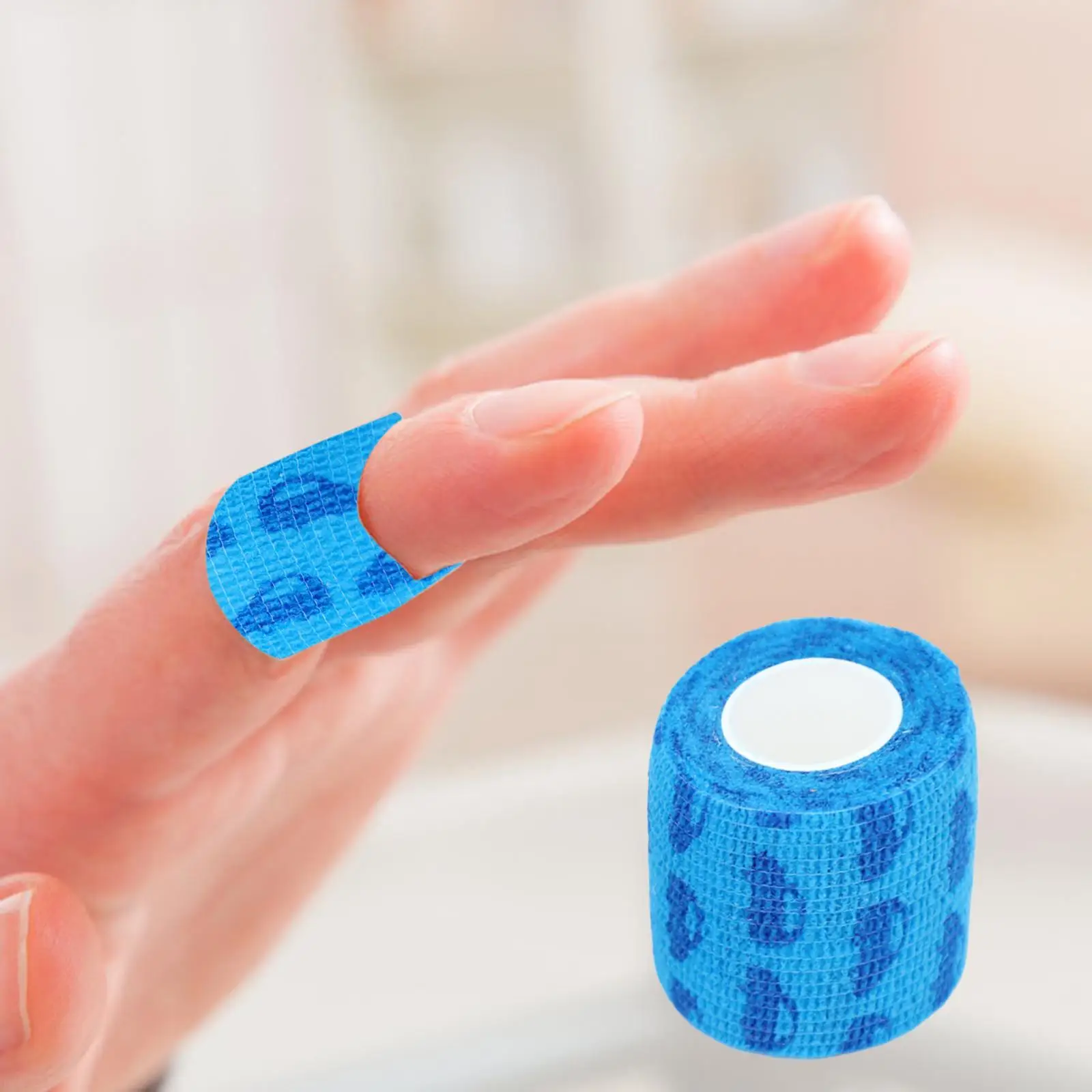 Self Adhesive Bandage Elastic Vet Wrap Tape for Wrist Ankle Fixation Finger