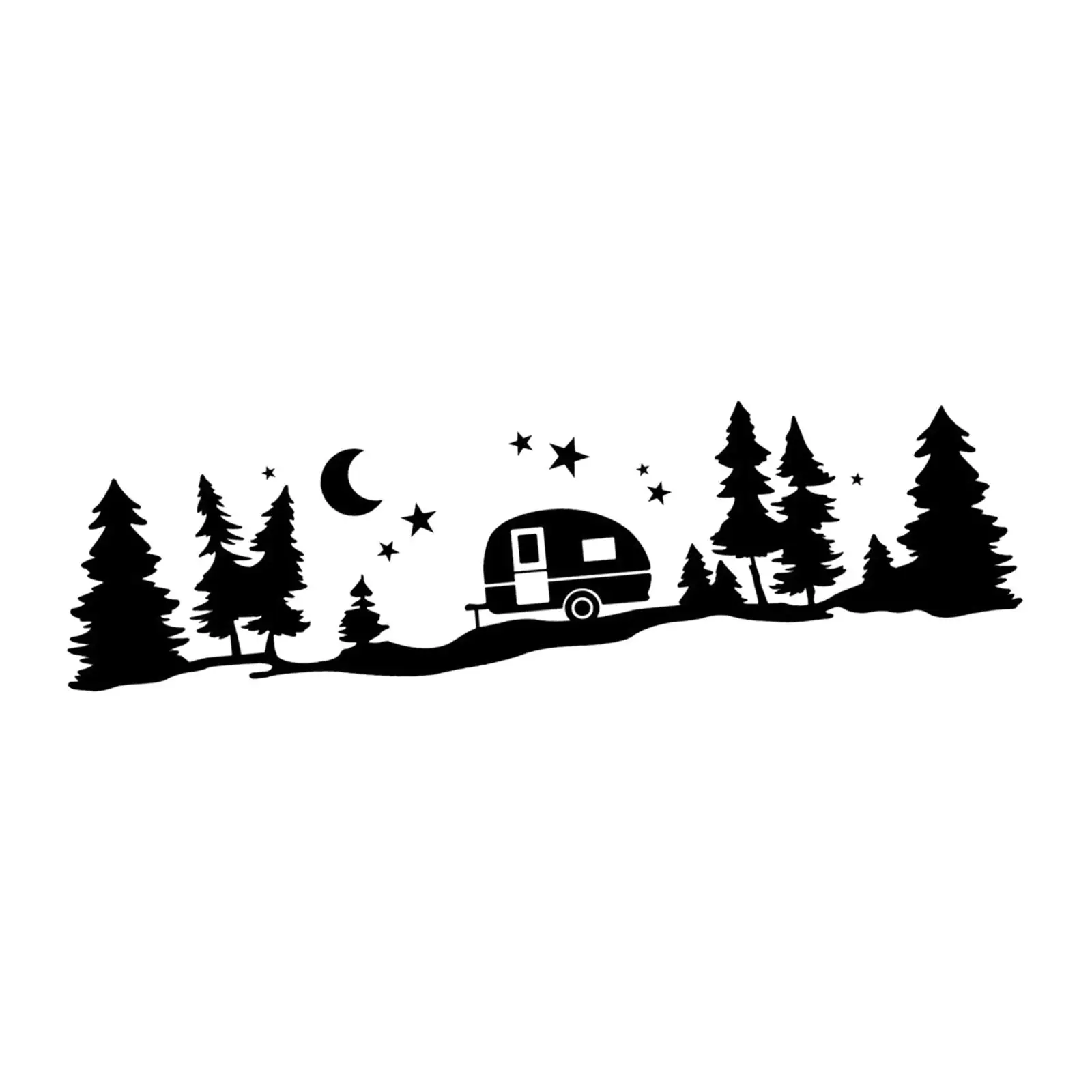 Car Side Body Decal Christmas Graphic Vehicle Accessories for Truck Van