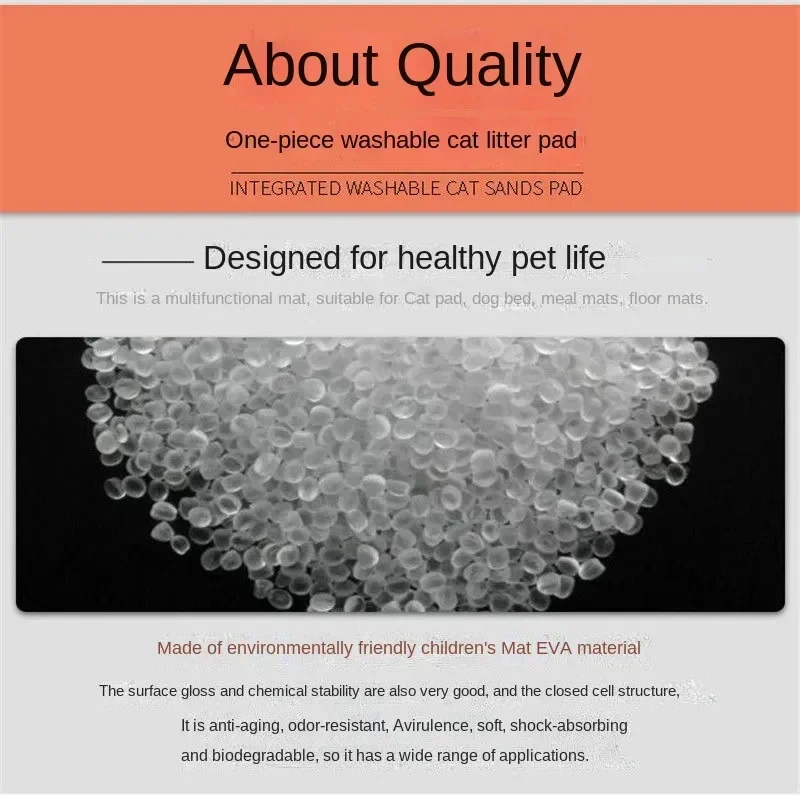 Title 3, Cat Litter Mat Double Layer Waterproof Urine Pr...