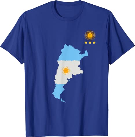 Argentinien 3 Sterne Argentinischen Flagge Tres Estrellas Drei Sterne T-Shirt Beste Ziege der Jahr Immer Graphic Tee Gedenk Geschenke – Detail 15