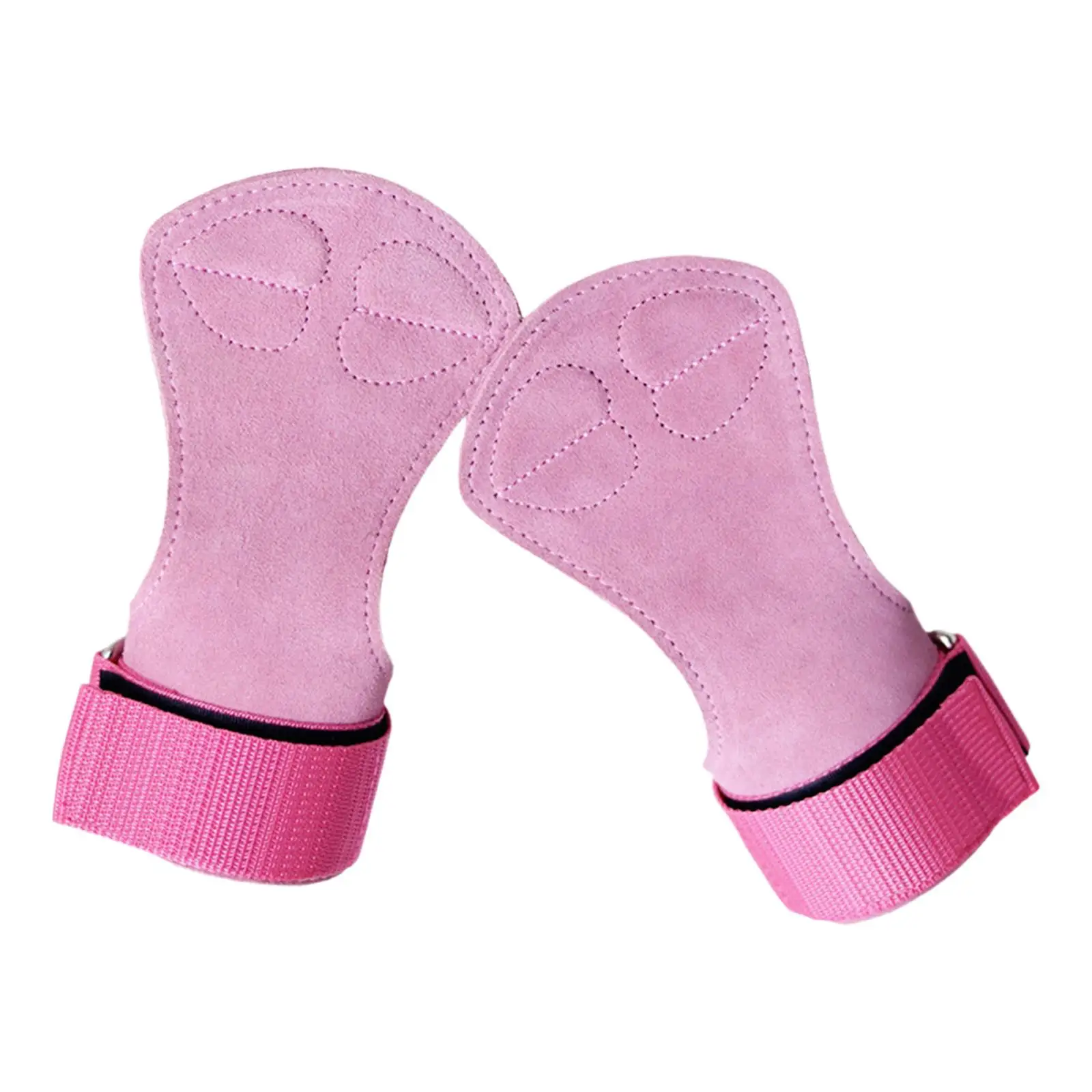 Anti Slip Weight Lifting Gloves Leather Palm Protection Durable Deadlifts Workout Gloves Lifting Pads for Workout Cycling Gym