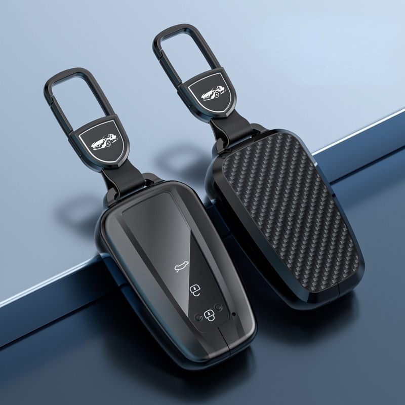 Nuovo arrivo in lega di carbonio ABS custodia per chiave auto per Toyota Prius Camry Corolla C-HR CHR RAV4 Prado accessori Cover - S4028a3a3eef84e5b86475bee5848eefag