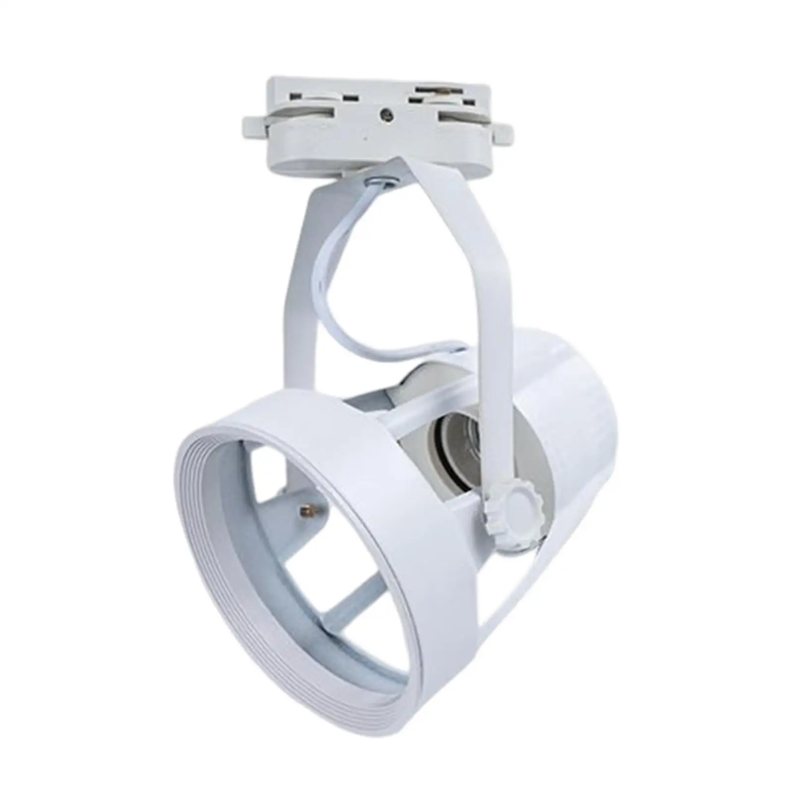 Par30 LED Track Light Shade Cover Bracket E27 White Accessories for restaurant Professional Lightweight Scratch Resistant