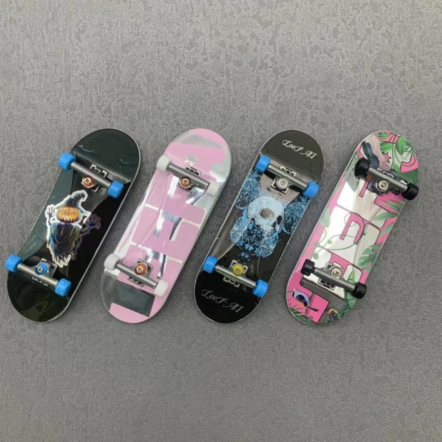 Skate de dedo tech deck skate com acessorios black label 20036849 long jump