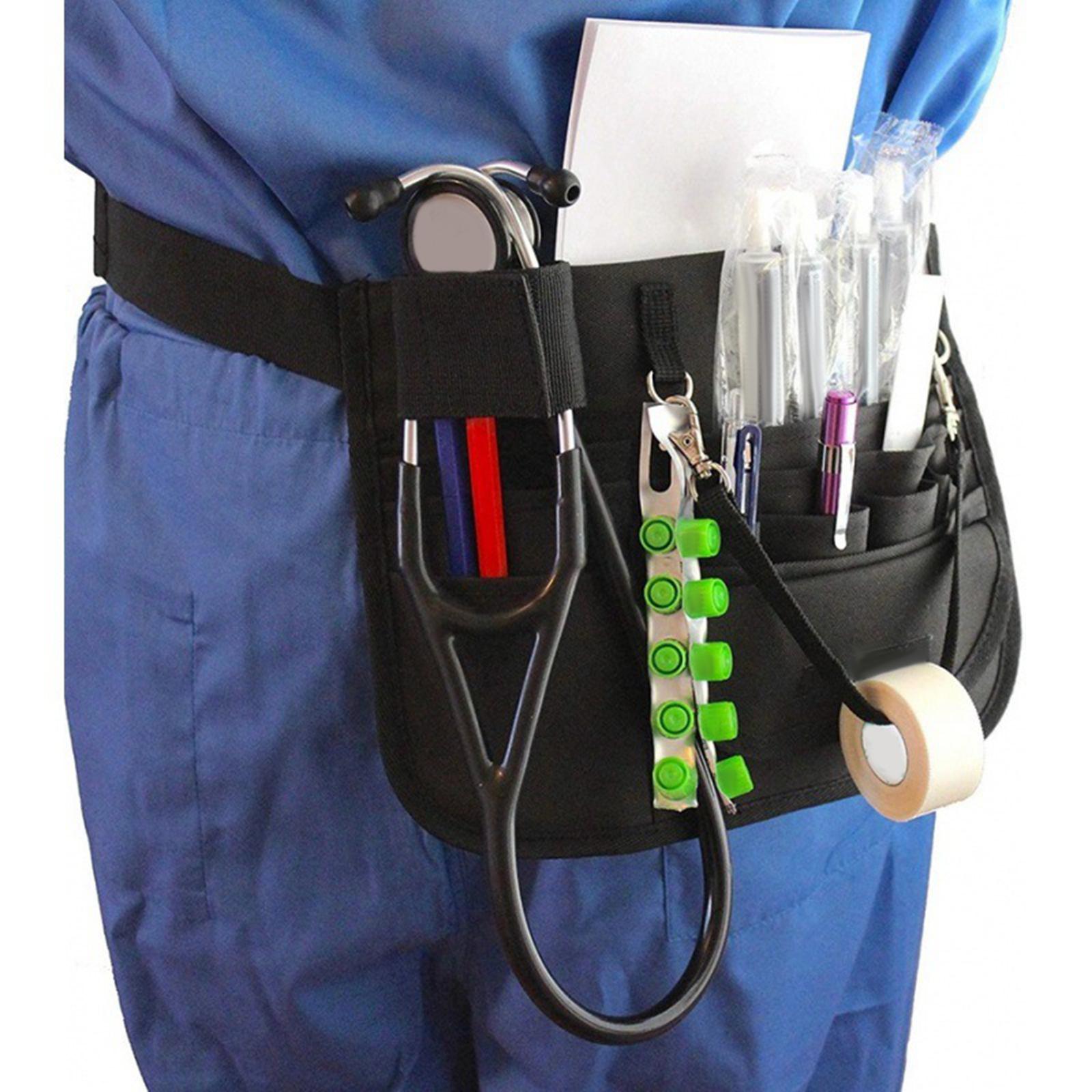 Practical Nurse Organizer Belt Utility Hip Bag Adjustable Strap Storage