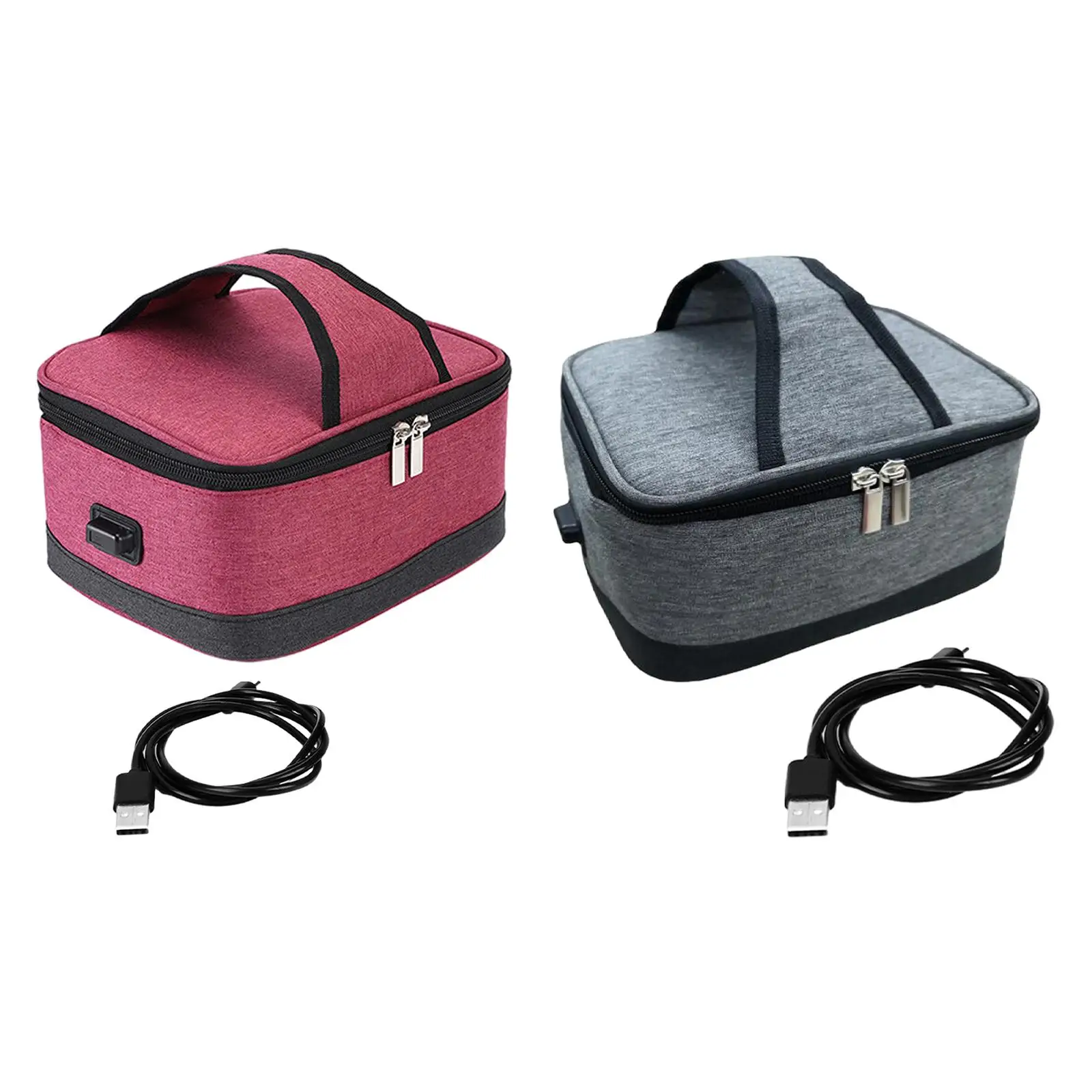 Electric Heating Bag Heater Upgrade Heated Lunch Box for Travel Camping Picnic