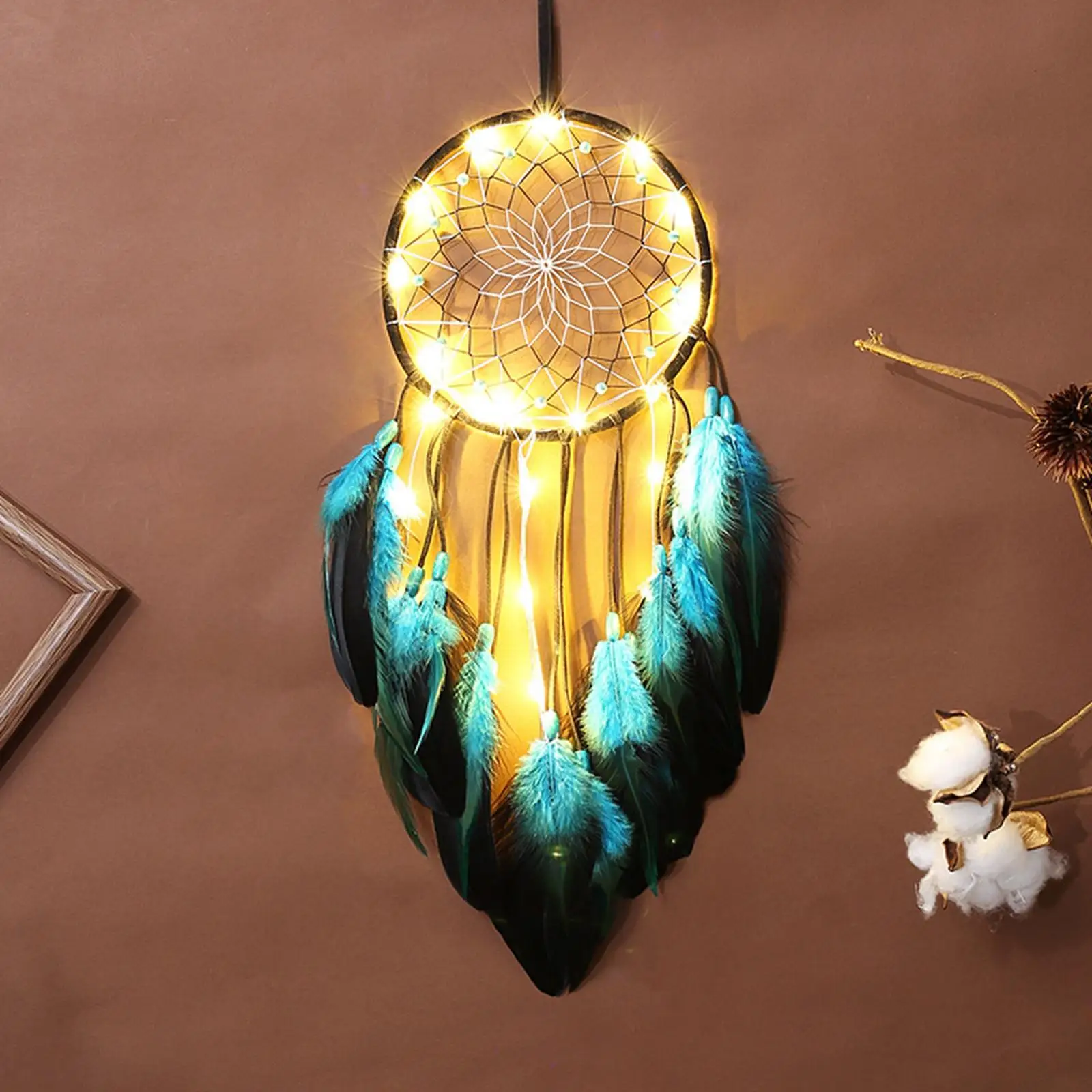 Catcher Feather Wall Hanging Dreamcatcher for Home Decoration