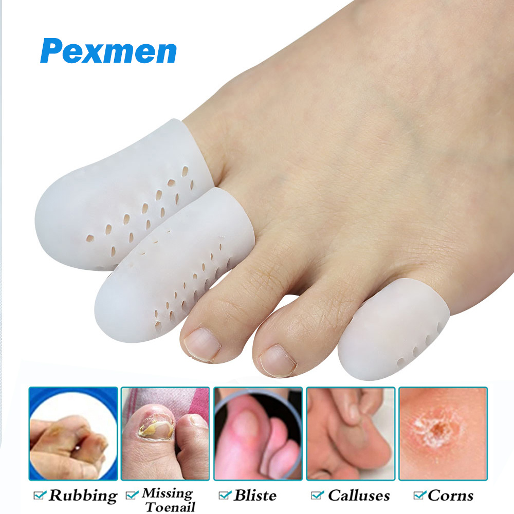 Best of Pexmen 2Pcs Gel Big Toe Caps Protectors Toe Sleeves Covers And Protects Provide Relief For Corns Blisters And Ingrown Toenails Reviews & Tips