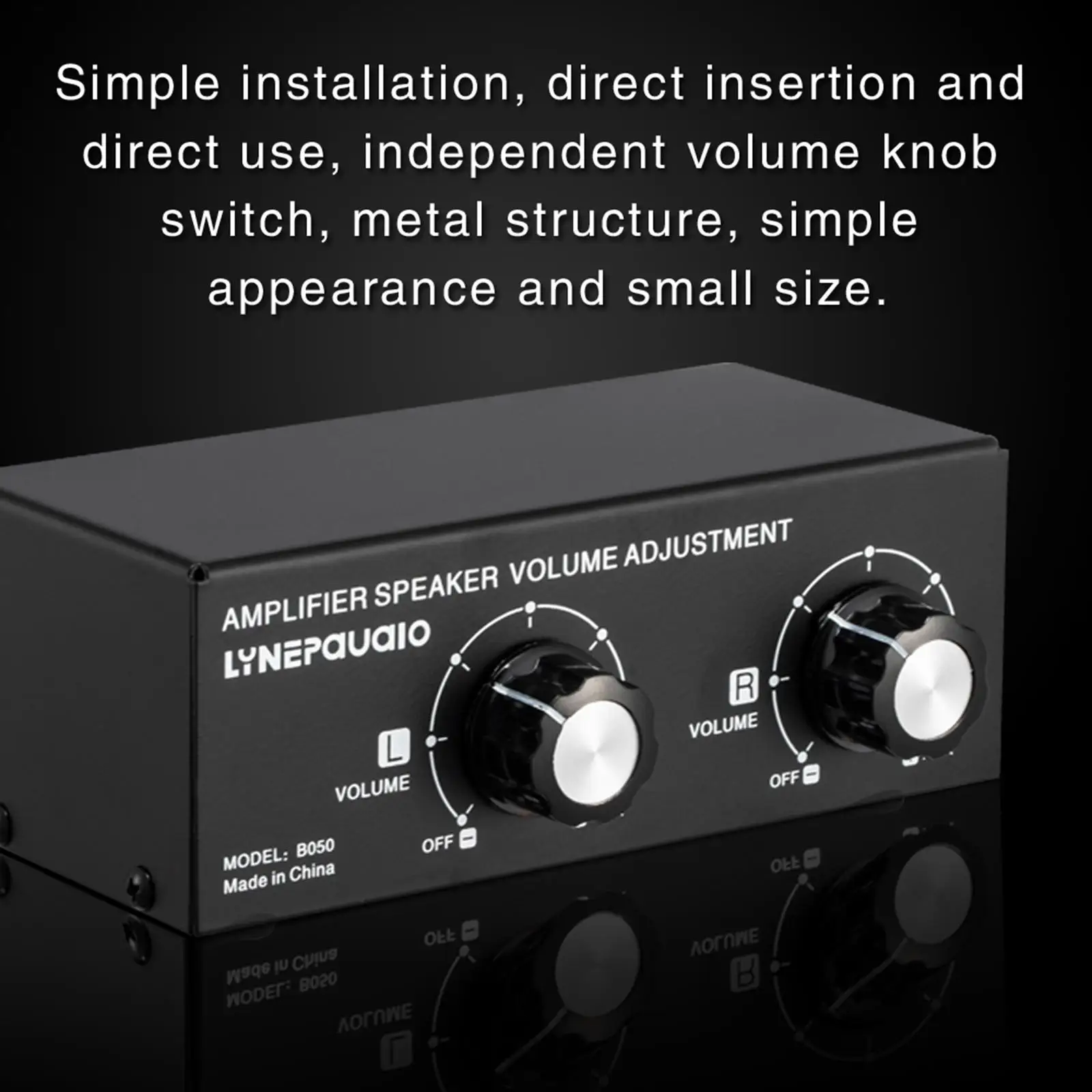 Speaker Volume Selector  Right Channels Up to 150 Channel Distribute Speakers for Film Home Theater Audio