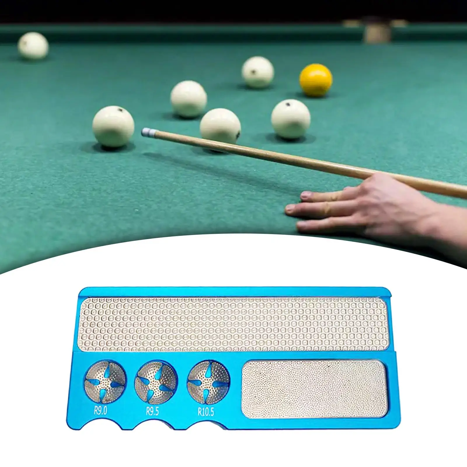 Pool Cue Tip Shaper Durable Pool Tip Repair Tool Billiards Cue Accessories