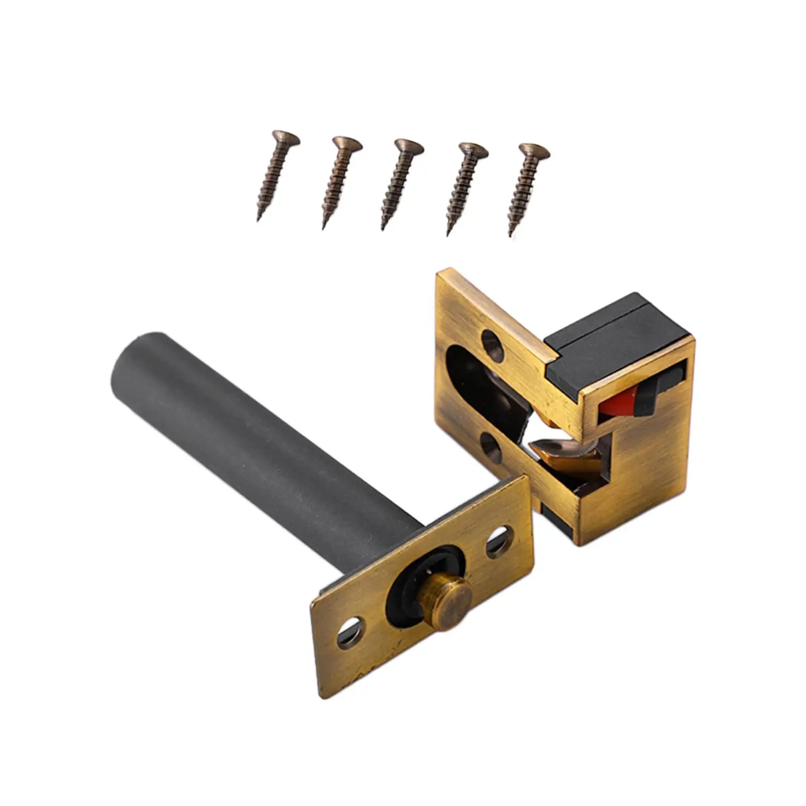 Door Chain Lock with 4 Screws, Stainless Steel Door Chain Latch
