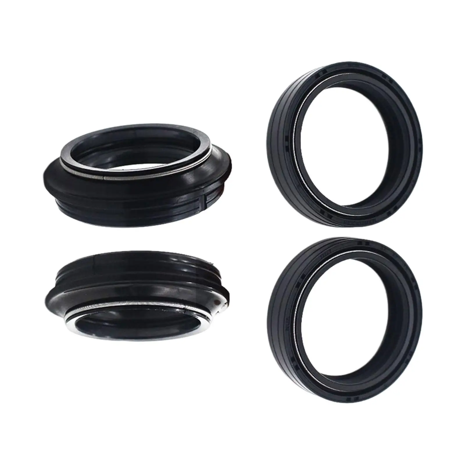 Front Fork Shock Oil Seal and Dust Seal Set Rubber Accessory for BMW R1200GS