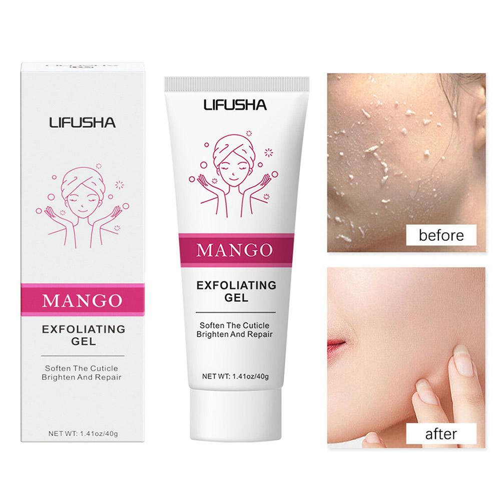 Best of Mango Exfoliating Gel Cream Facial Scrub Exfoliating Skin Whitening Repair Moisturizer Scrub Cleaner Brighten Soften X7P1 Reviews & Tips