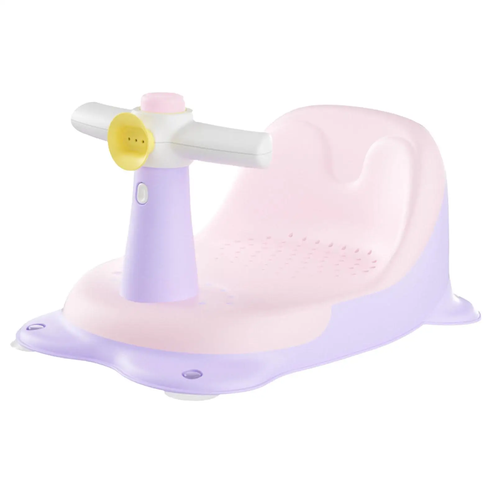 Portable Baby Bathtub Seat Bath Seat Support Seat Pad for 6-18 Months