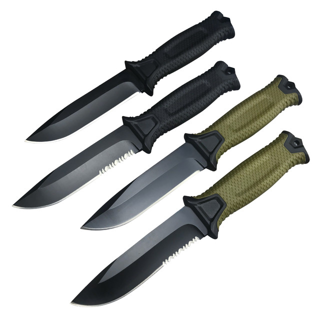 1pc Gb 1500 Fixed Blade Military Knife, Tactical Knife For Outdoor Camping  Hunting, Edc Survival Tool, Shop Now For Limited-time Deals