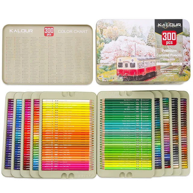 Soucolor 71 Piece Drawing Pencil Artist Kit Art Supplies for  Adults - Drawing Kit