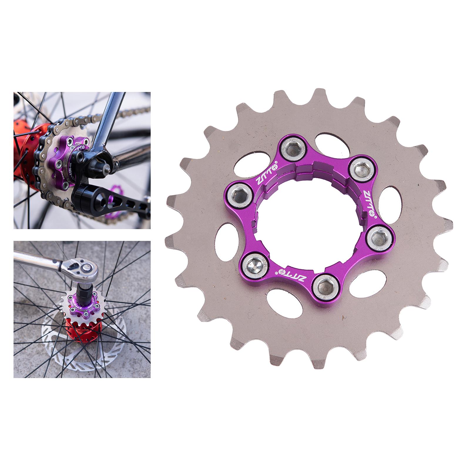 Single  Cassette Single Cog 1  Gear 17T 18T 19T 20T 22T 23T Freewheel Cassette Sprocket Parts set