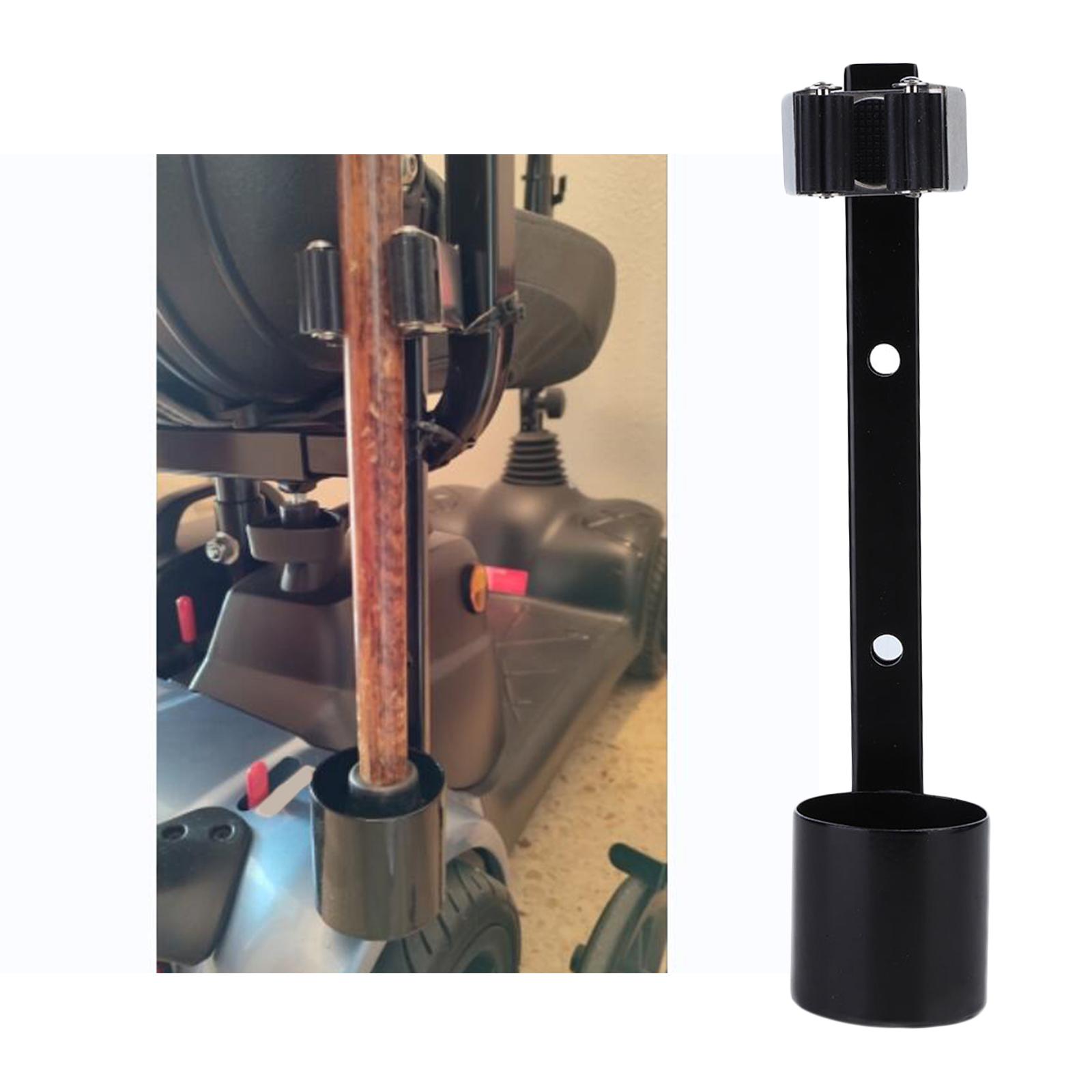 Crutch Holder Accessory  Holder for Rollators Mobility Scooter