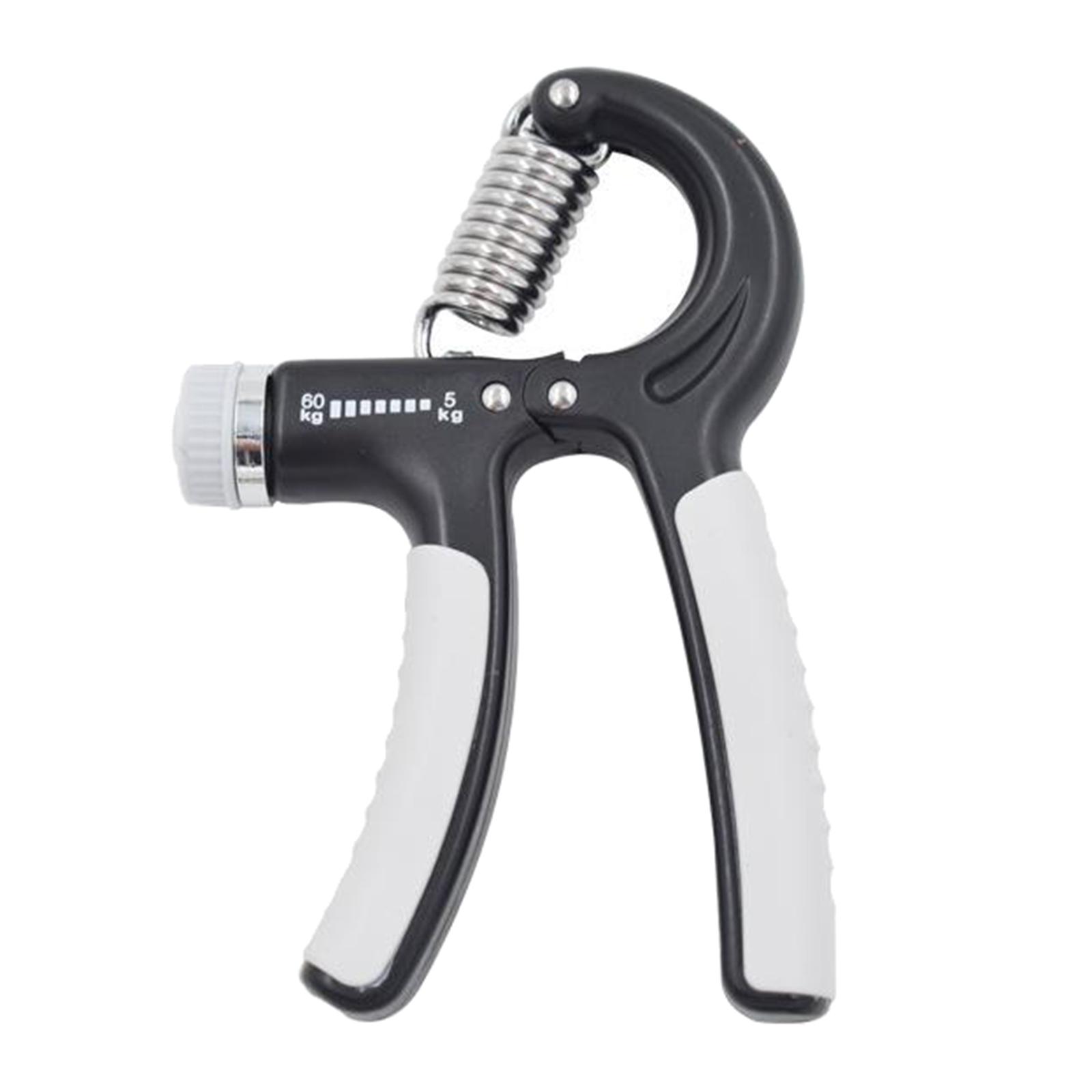 Hand Grip Strengthener Adjuster Wrist Forearm Gripper Exercise Trainer Home Gym