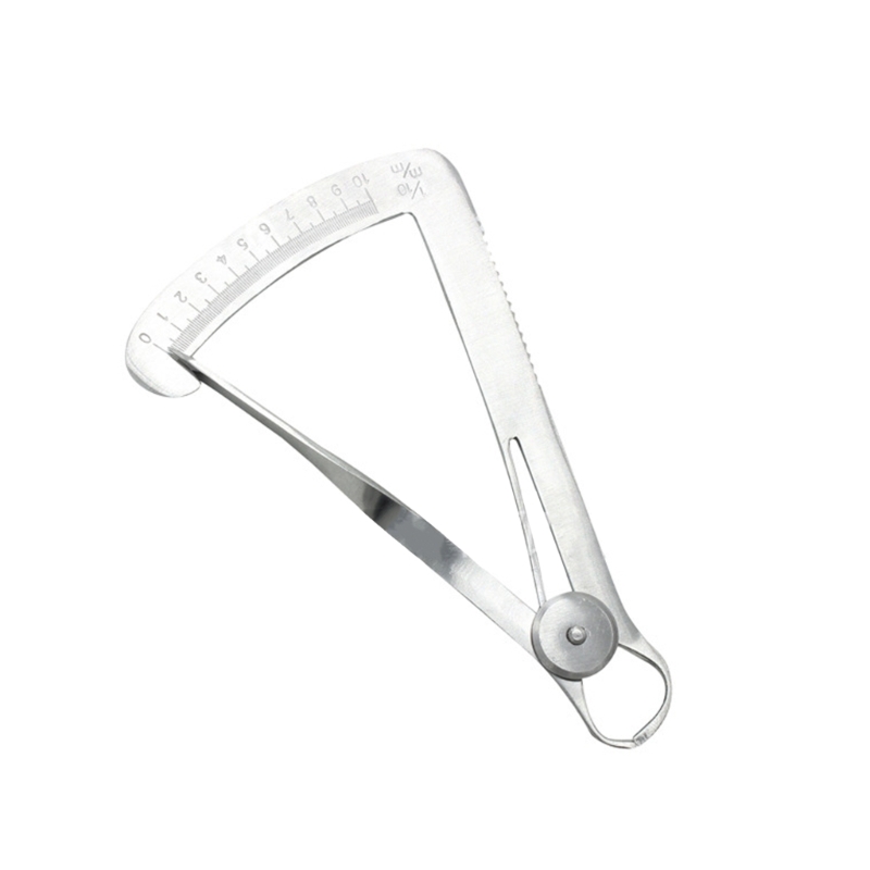 Description Picture 3 of itemDental Gauge Caliper Dental Caliper for Metal Wax Lab Stainless Steel Dentist Metal Wax Thickness Measurement Ruler Tool