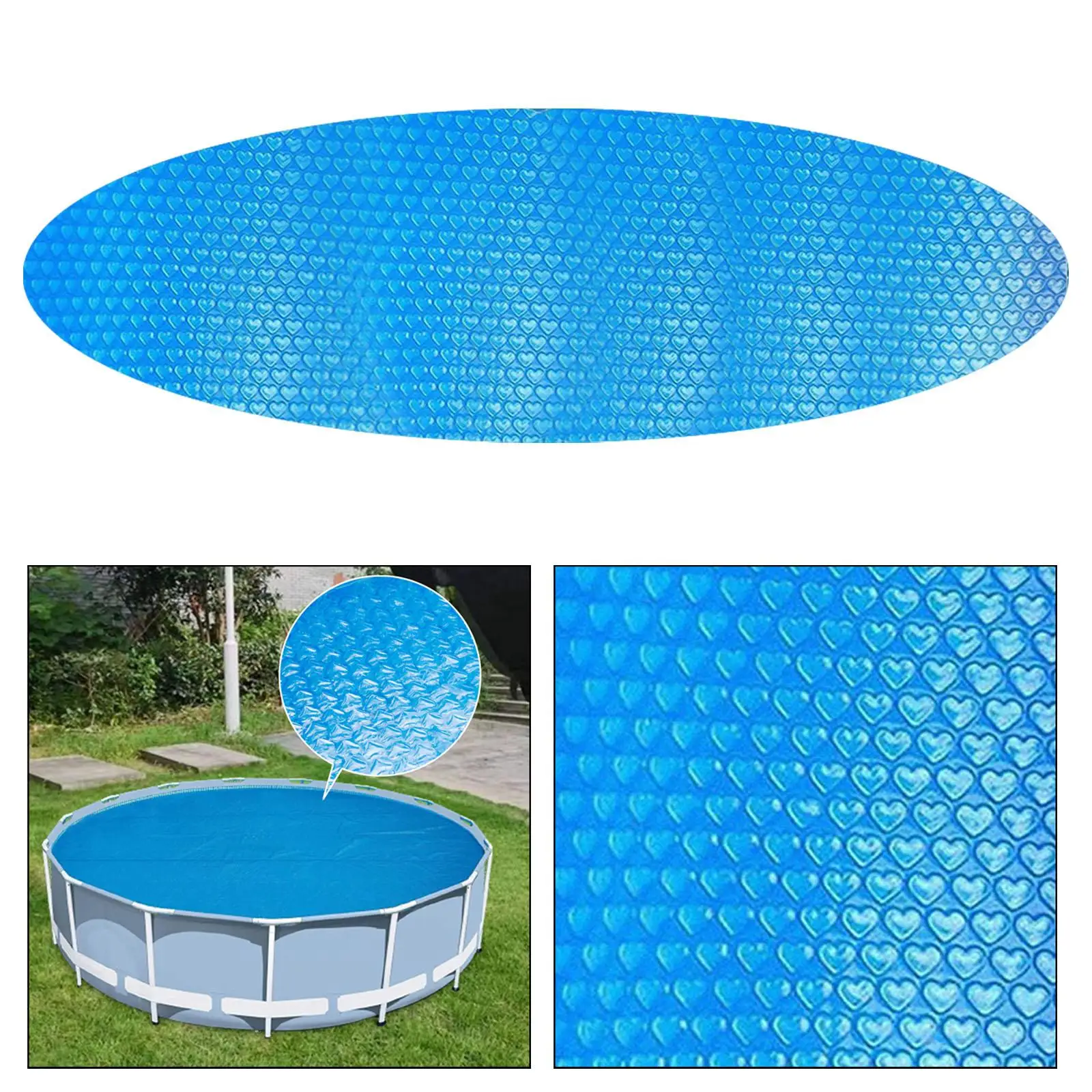 Swimming Pool Mat Round Pool Accessories Waterproof Durability Inflatable cover for Paddling Indoor Pool Inflatable Pool