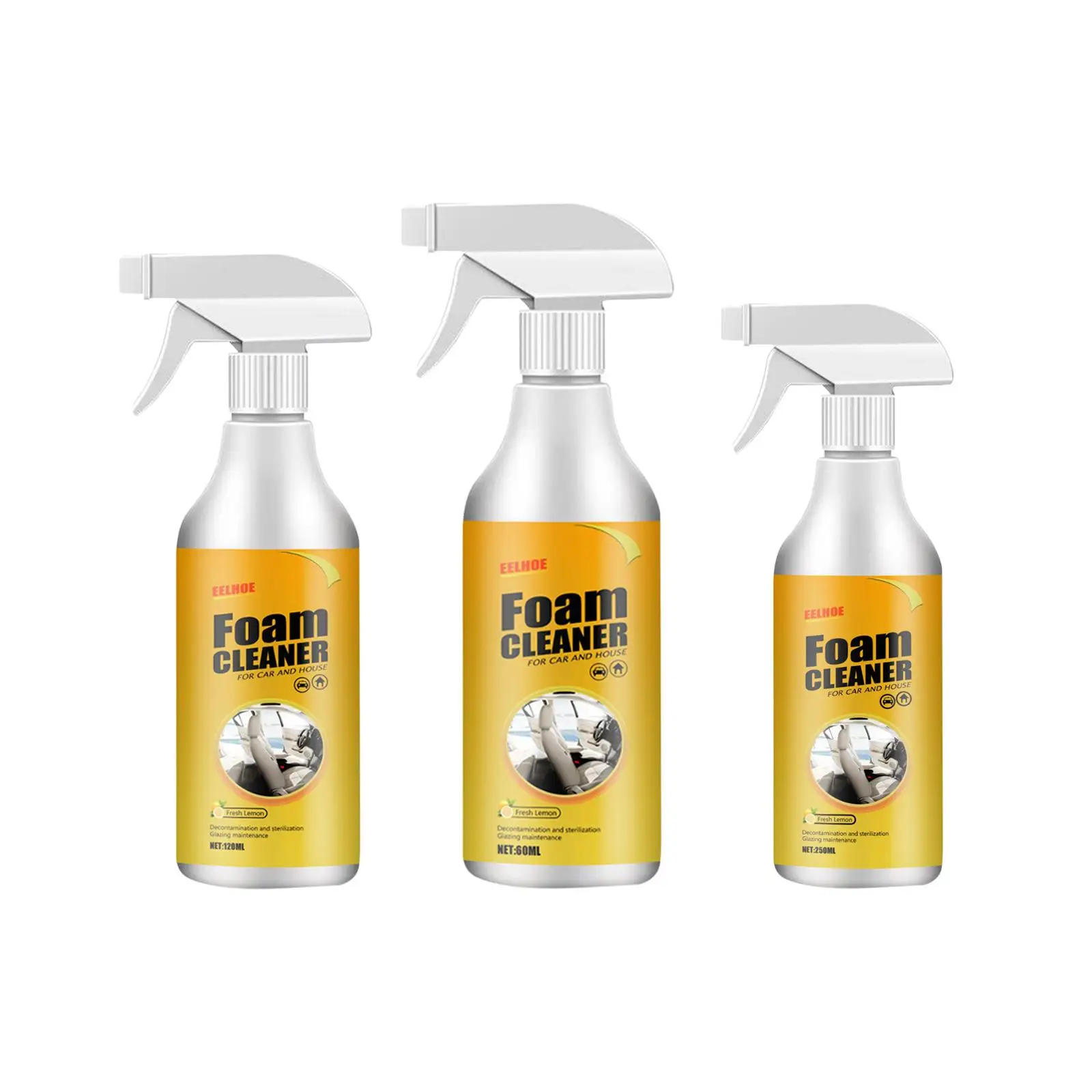 Car Foam Cleaner Car Interior Cleaning Spray for Car Ceiling Seat House