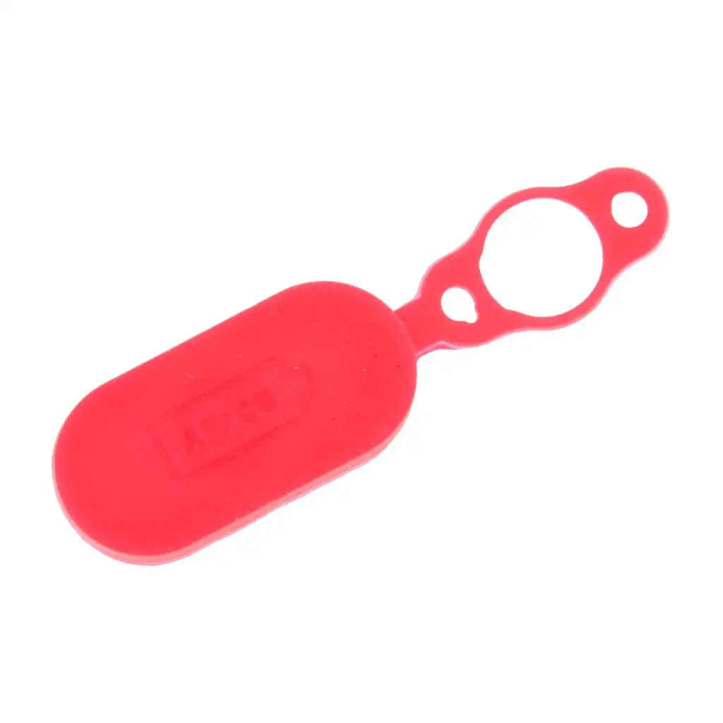 4X Durable Rubber Port Compatible with   Scooter Red