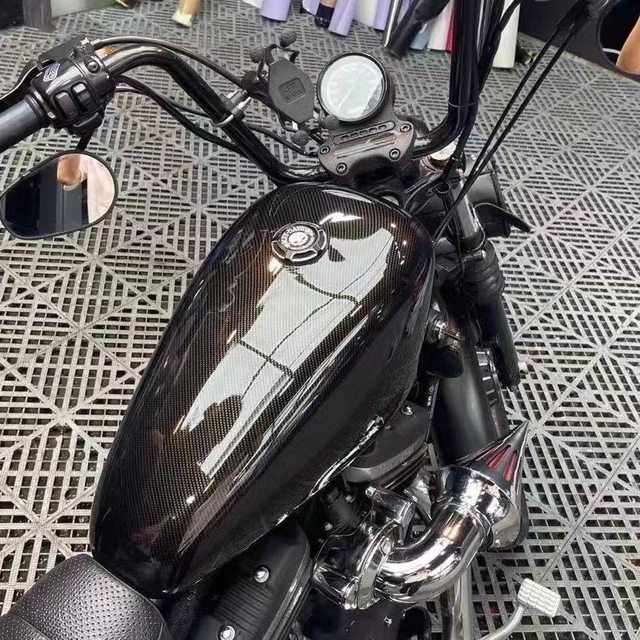 Super Glossy PET 9D Carbon Fiber Vinyl Wrap Film Car