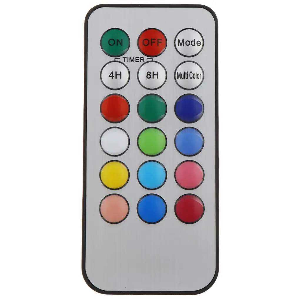 5X Wedding Decor Remote Control For Electronic Light Candles Battery Operated