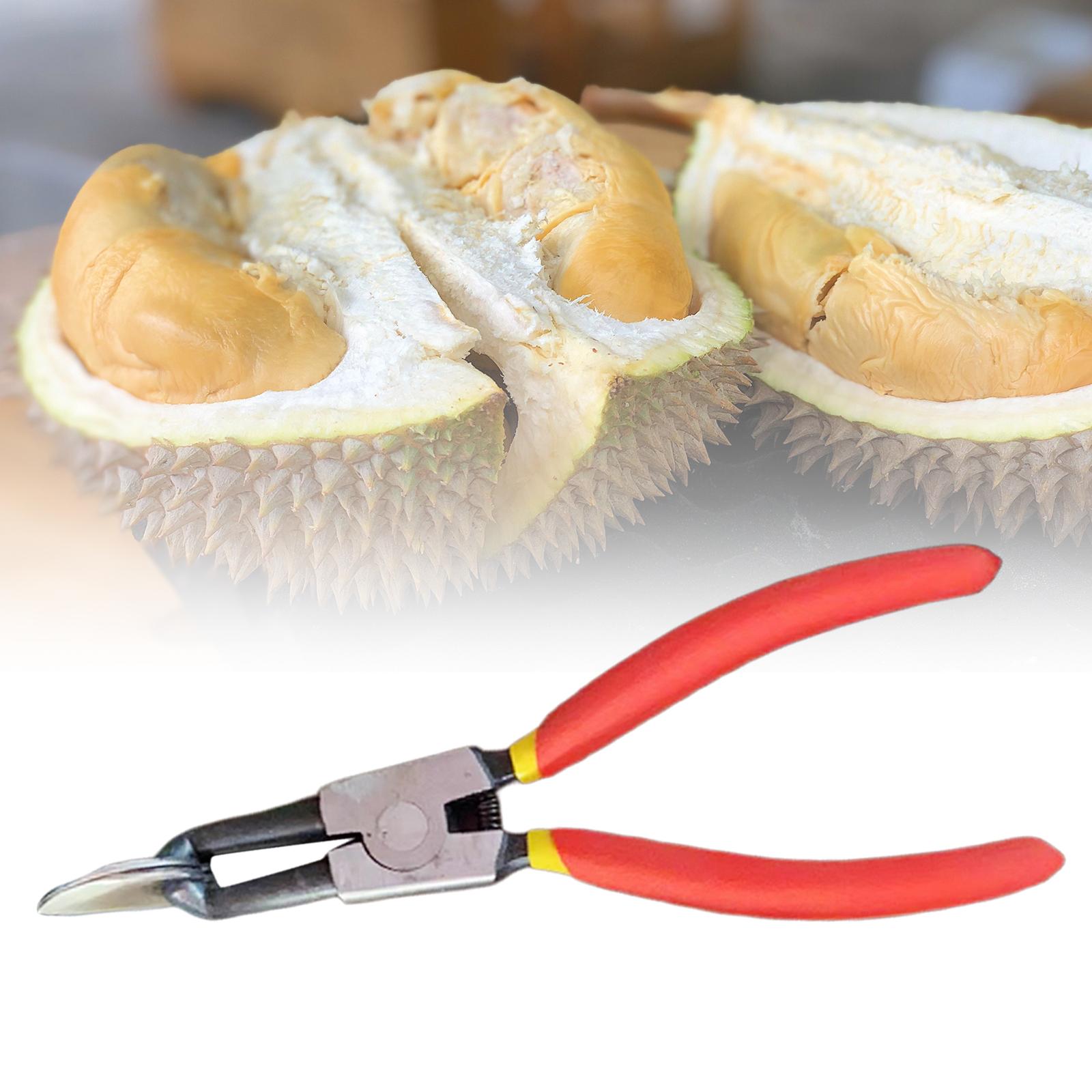 Practical Durian Opener Peeling Smooth Save Labors Fruit Durian Shell Opener Clip for Cooking Grocery Restaurant Fruits Shop