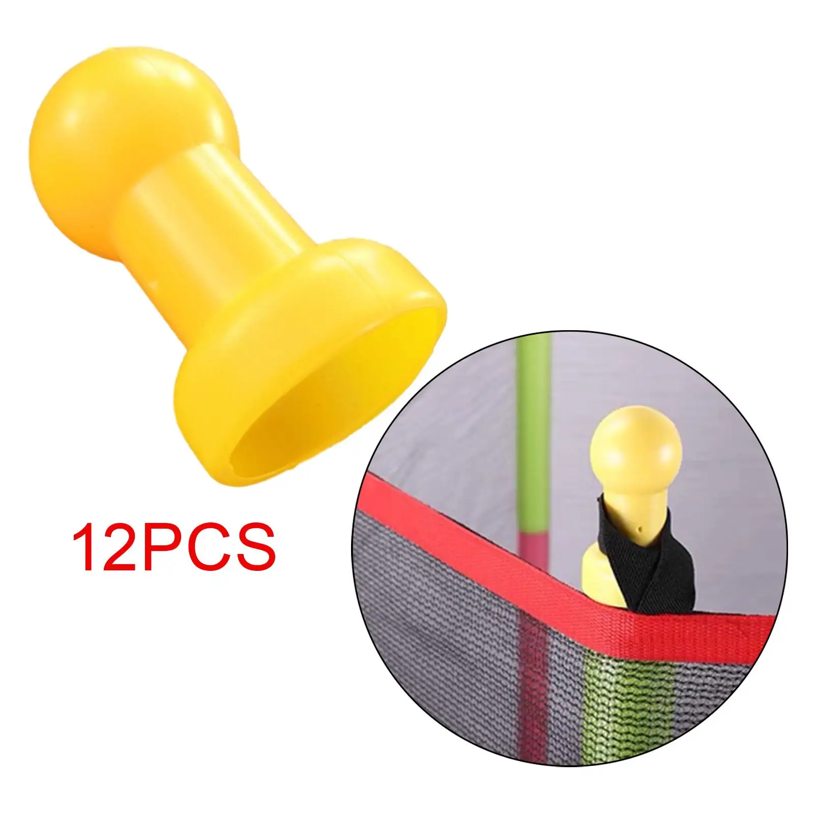 Trampoline Accessories Enclosure Pole Caps 1 inch Dia. Trampoline Pole for Trampoline