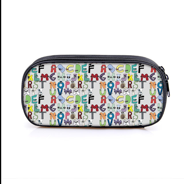 Alphabet Lore R Student Pencil Bag Interlaye Korean Stationery Pencil Cases  School Kawaii Bag Pencil Pouch Kid Rewards Gifts - AliExpress