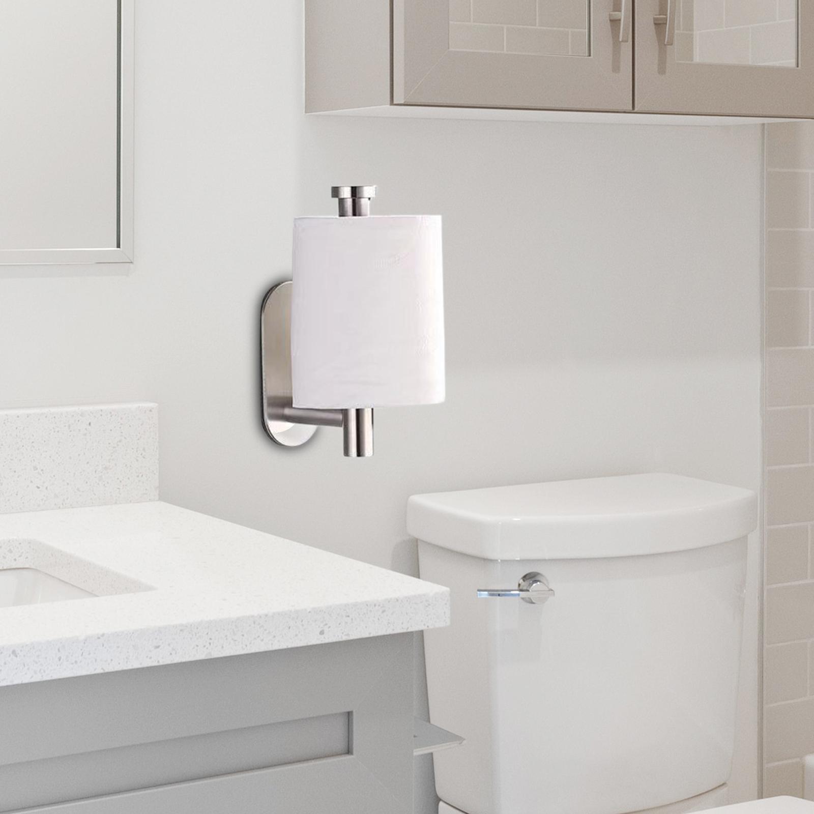 Stainless Steel Paper Holder No Punching Tissue Hanger Dispenser Toilet Paper Rack Rustproof Paper Shelf for Bathroom Hotel Home Stainless Steel Paper Holder No Punching Tissue Hanger Dispenser Toilet Paper Rack Rustproof Paper Shelf for Bathroom Hotel Home