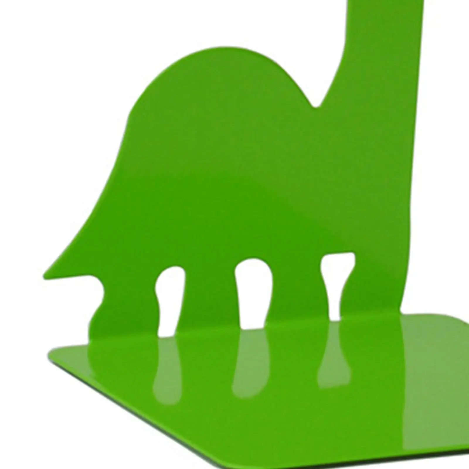 2 Pieces Dinosaur Shape Bookends Decorative Organizing Holder for Study CD
