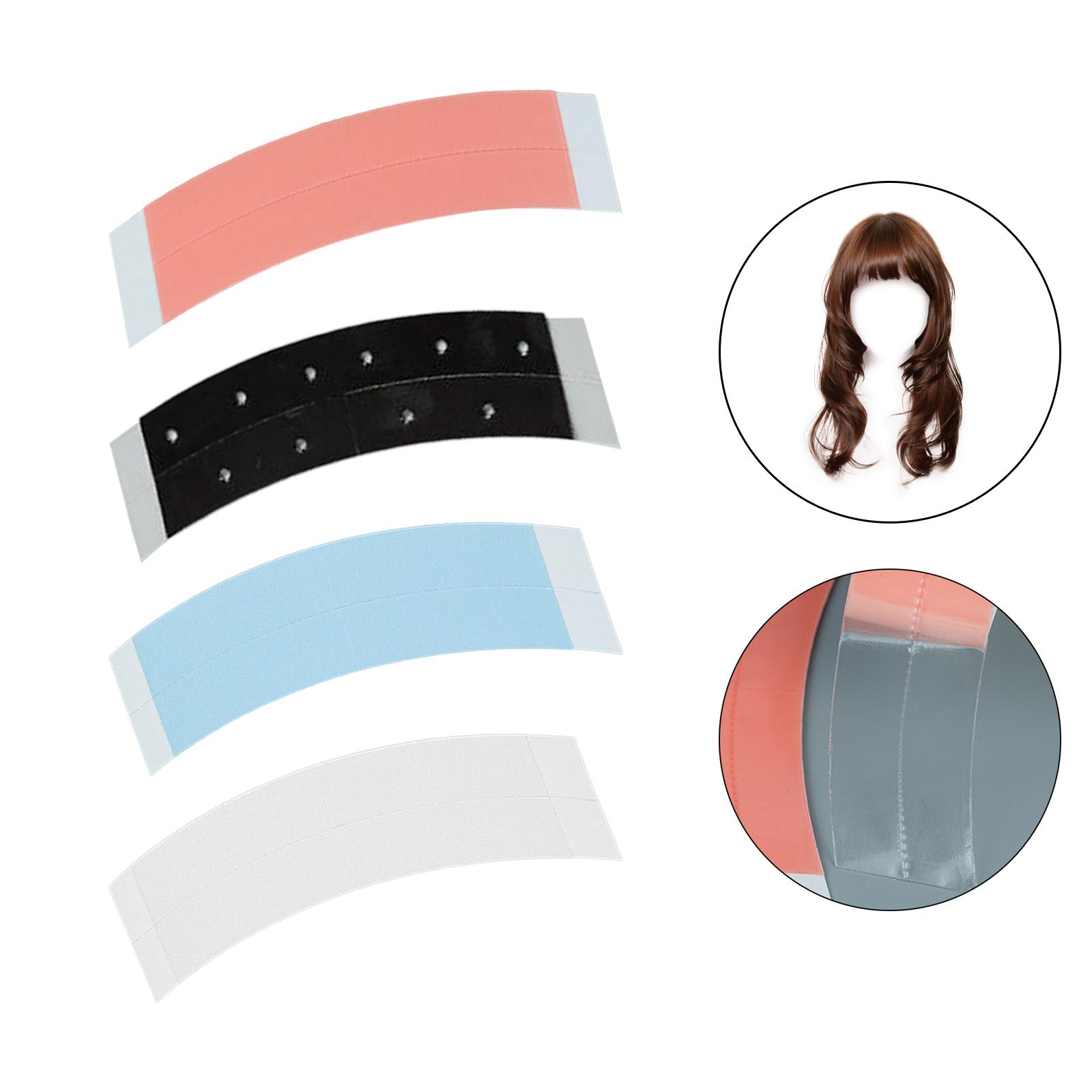 36Pcs Double Sided Hair Wig Tape Invisible Sweatproof Waterproof Clear Wig Tape for Hair Pieces Comfortable Adhesive Tape Strips