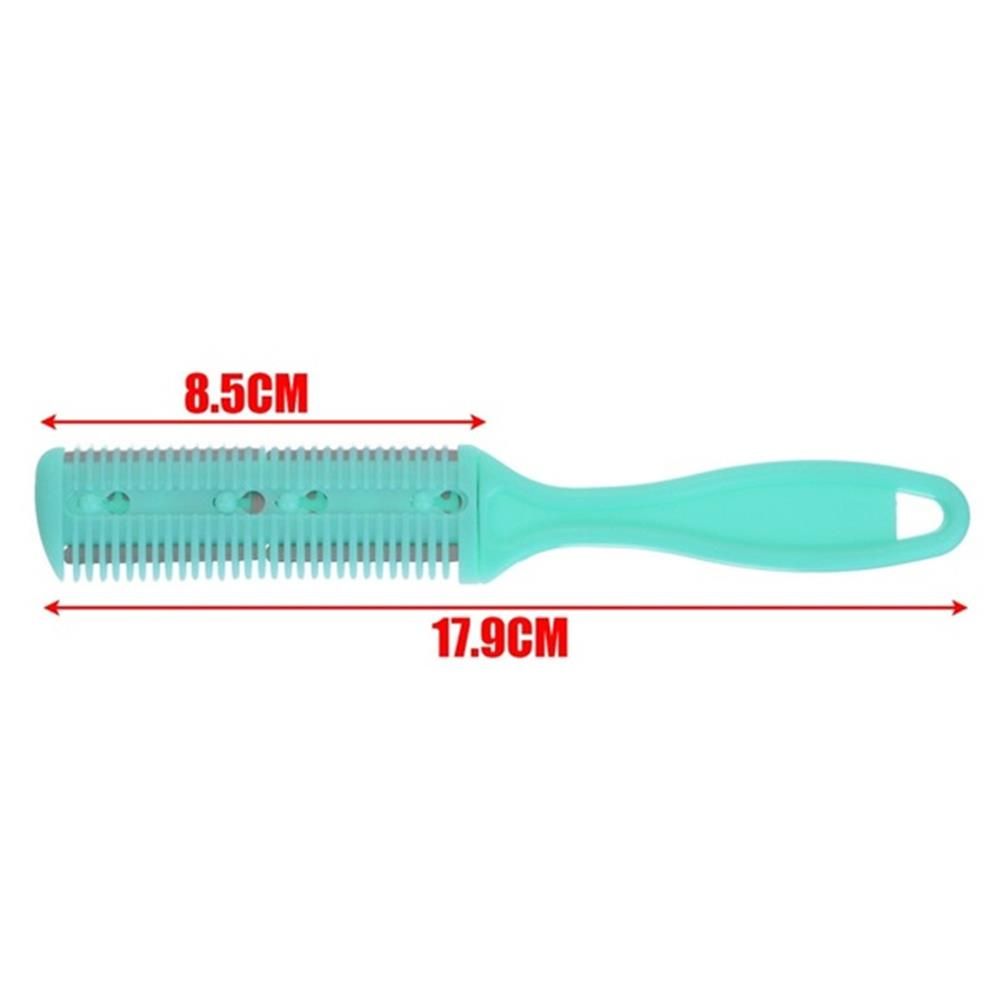 Best of Fashion Professional Hairdressing Hairstyle Styling Tool Trimmer Hairdressing Hair Razor Comb Thinning Double Sides Reviews & Tips - Image 5