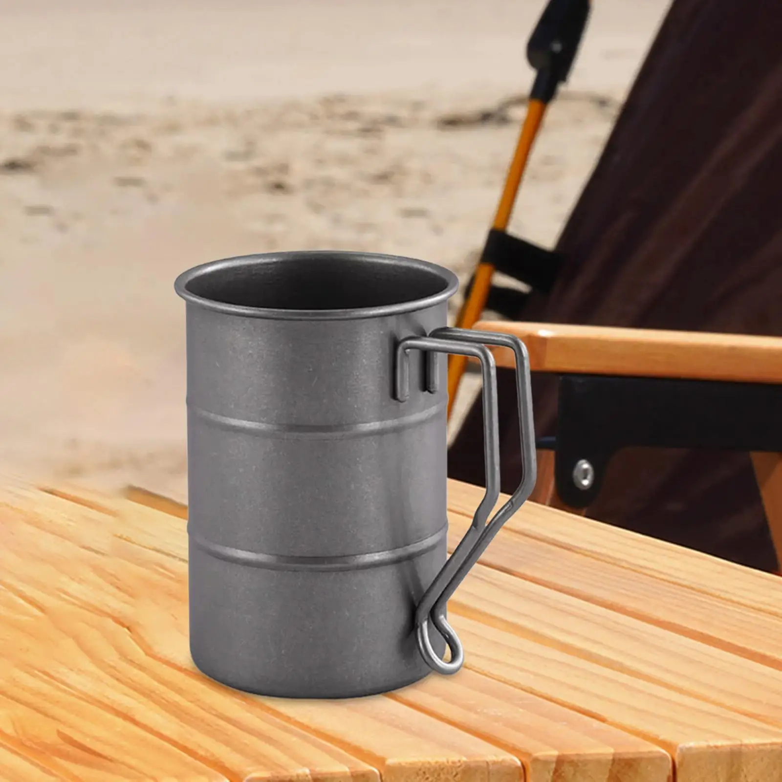 Drinking Cup Stainless Steel Cold Water Cup 350ml Portable Drinkware Gargle Cups Tea Mugs for Kitchen Hiking BBQ Picnic Fishing