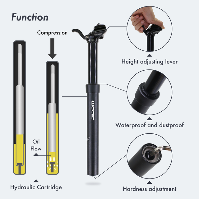 Hl hot sale dropper seatpost