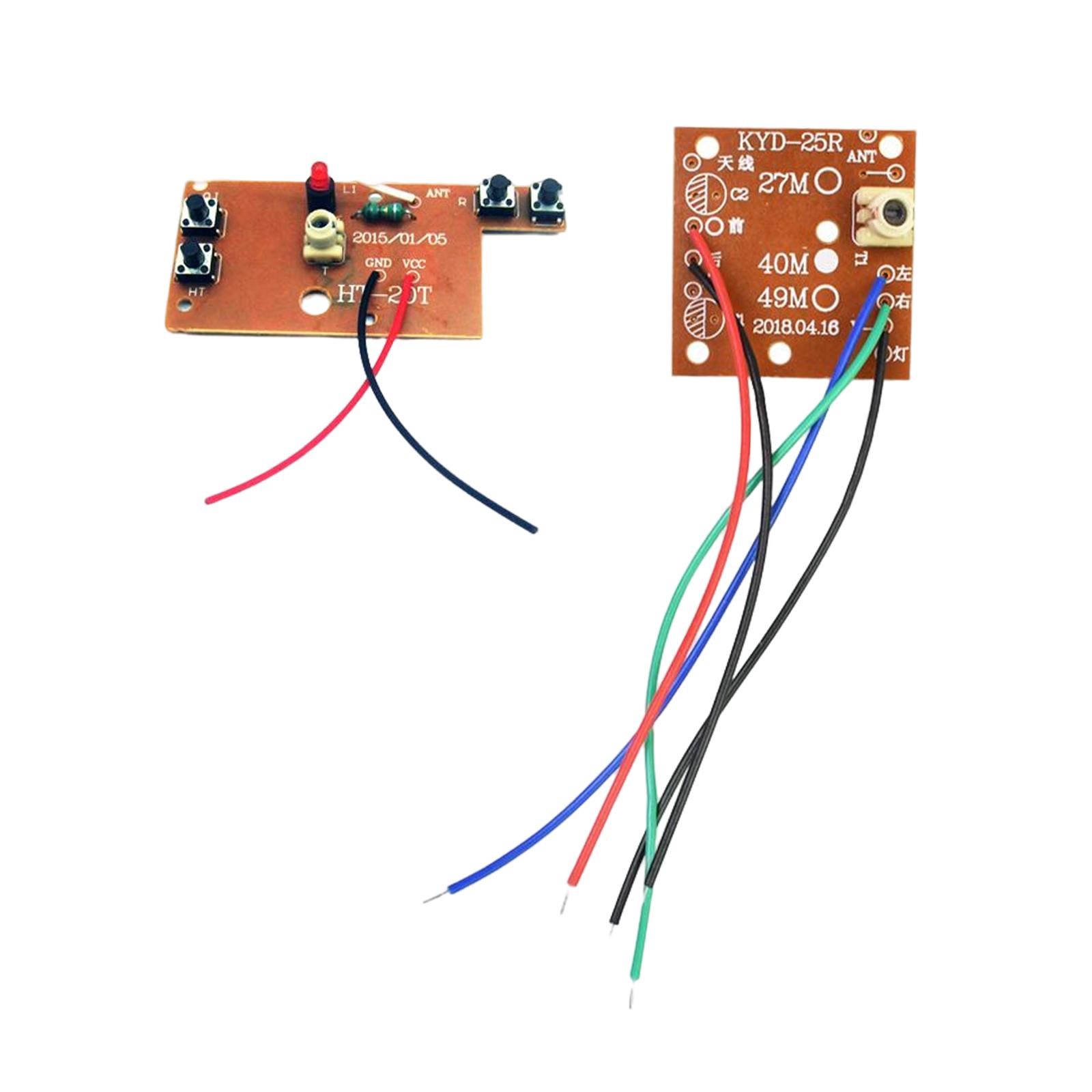 Transmitter Board and Receiver Board for Remote Control Car Replacement