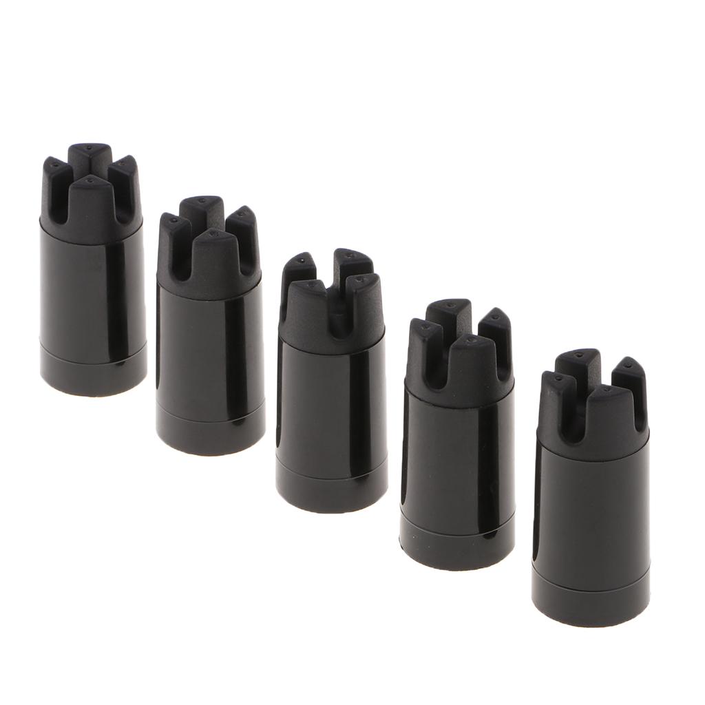 5pcs Fishing Rod Butt End Cap Protectors Custom DIY Rod Building Components