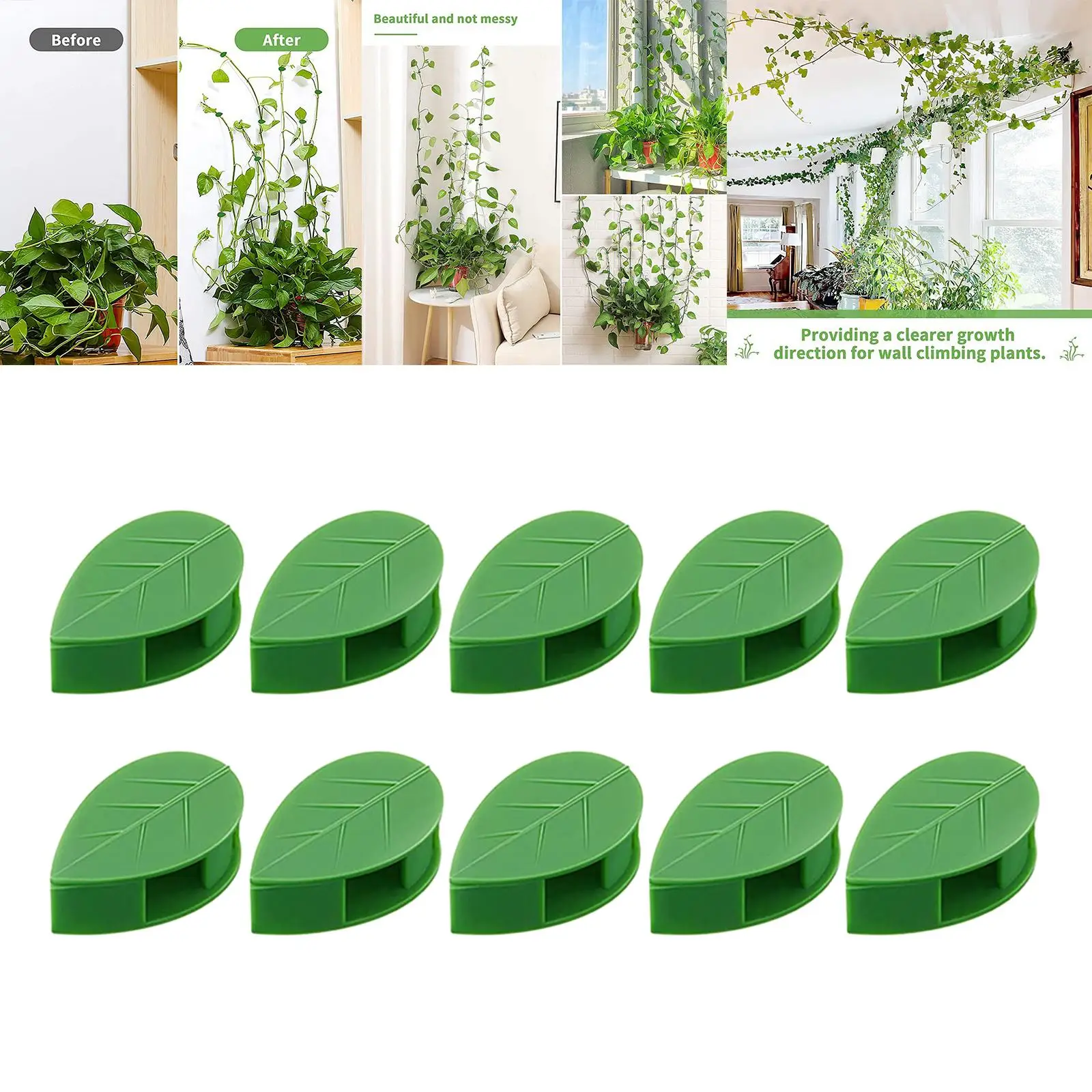 10Pcs Travel Vine Clips Data Cable Organizer Finishing Buckle Self Adhesive Fastener Fixture Clip for Headphone Cable Mouse Line