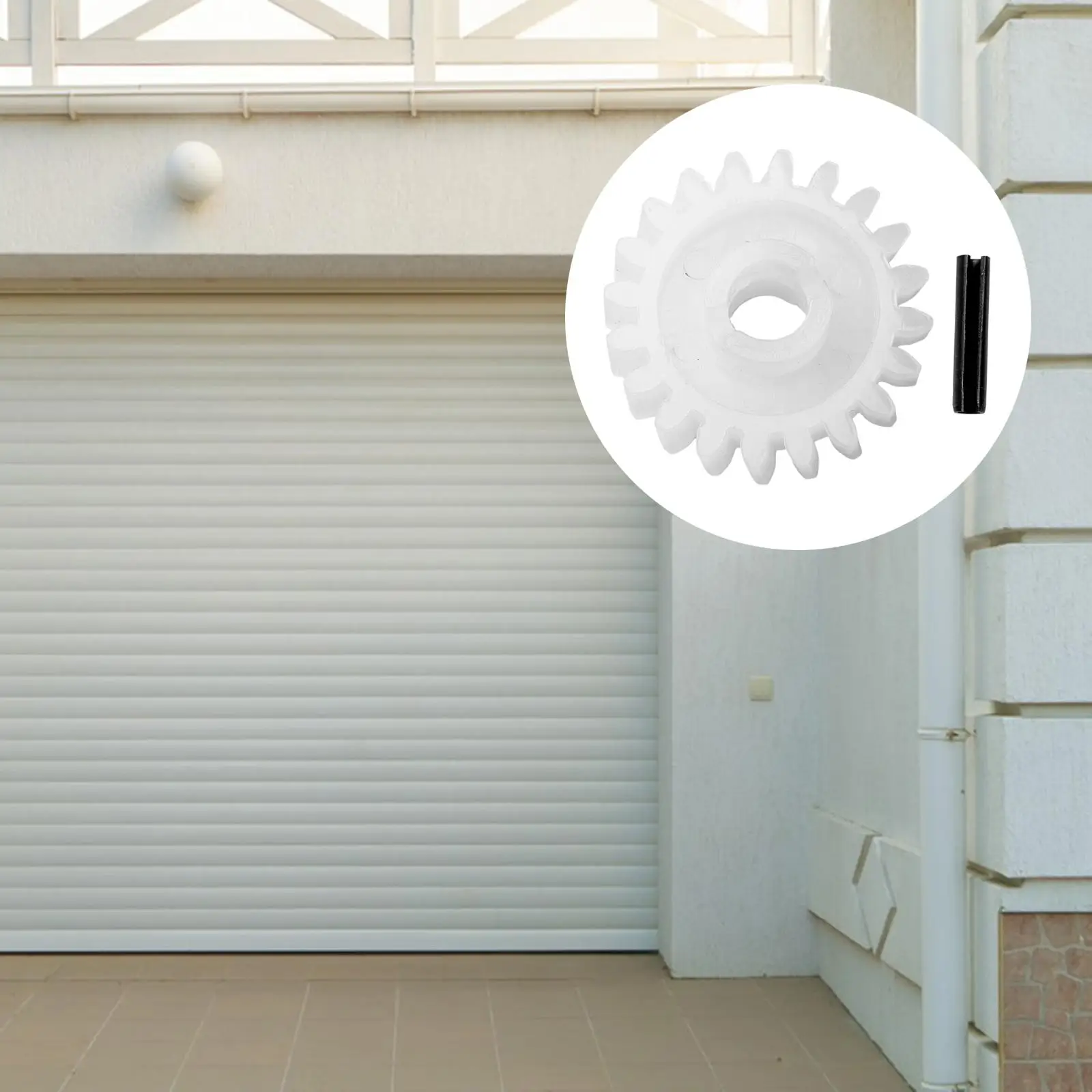 Garage Door Gear Upgrade Practical 2.17inch Lightweight Replaceable Garage Door Opener for XX133 XX333 XX350 DIY Accessory