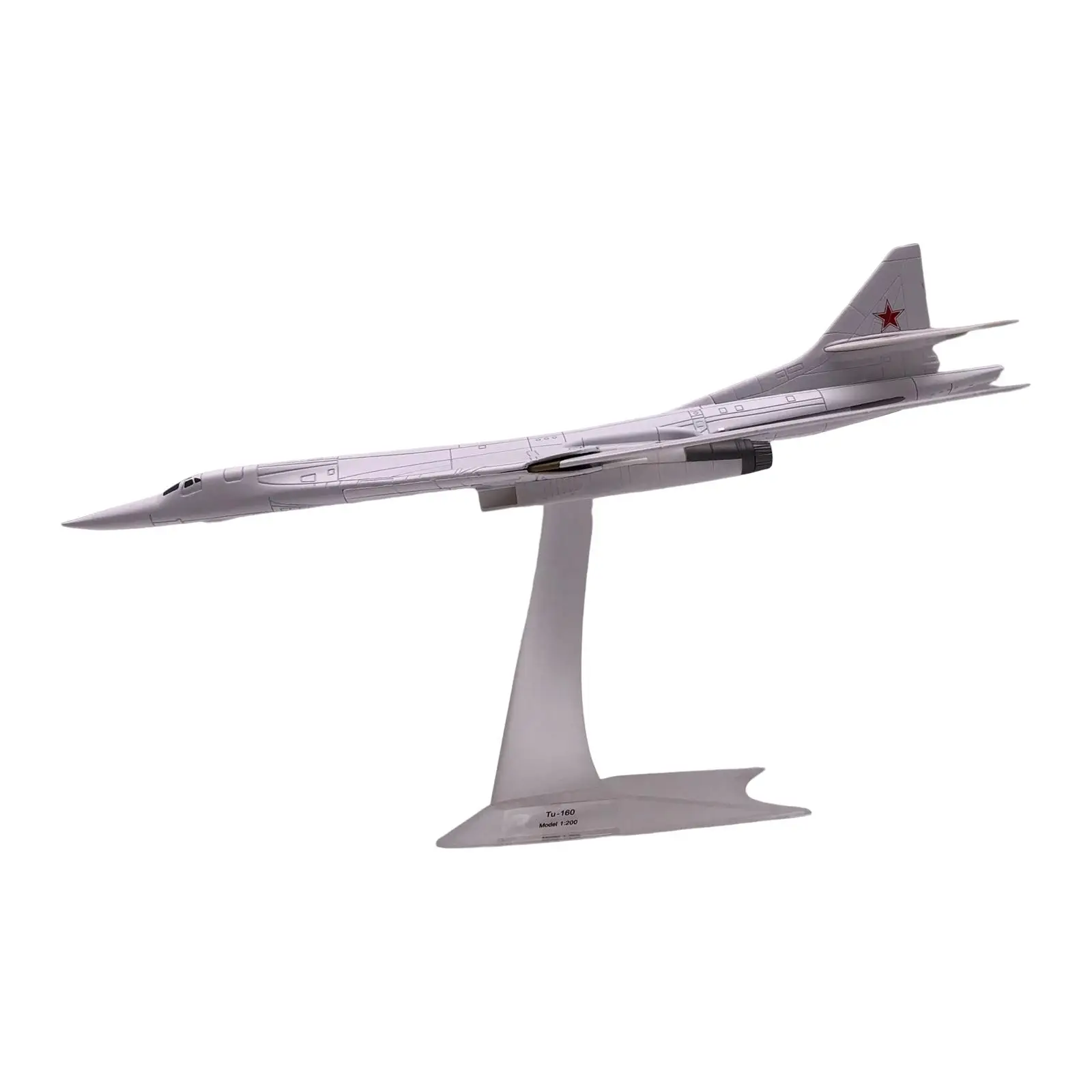 Metal 3D Bomber Fighter Model Plain Fighter Toy 1:200 Scale Air Planes Diecast for Desktop Bedroom Office Collection