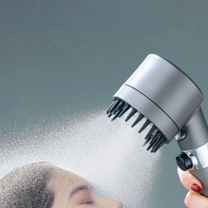 (Early July 4th Sale While Supplies Last Now-50% Off) Powerful Massage Shower Head With Versatile One-button Adjustment