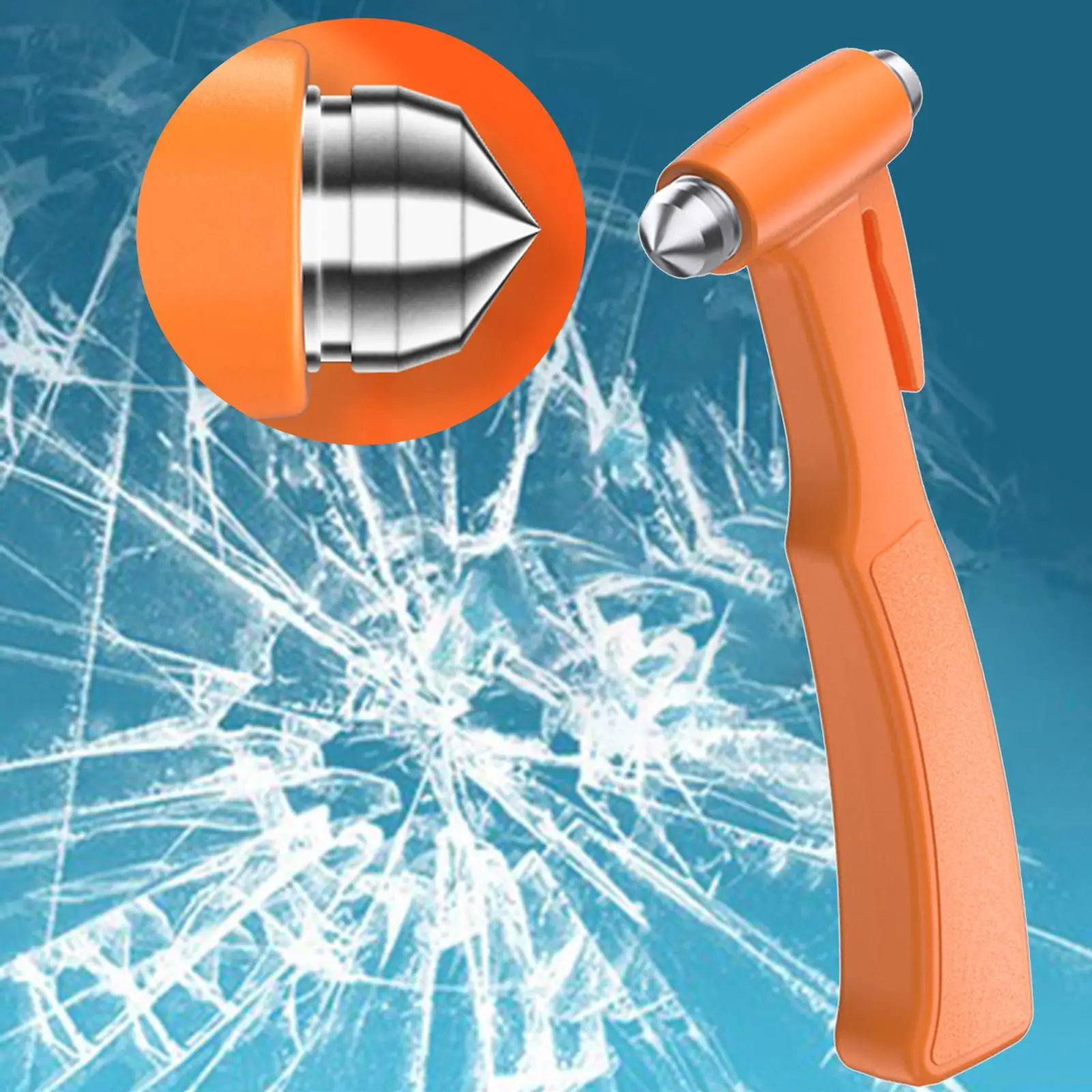 Automobilr Safety Hammer Three in One Seatbelt Cutter Escape Tool Anti Rust Glass Breaking Mini GM Window for Emergency Men
