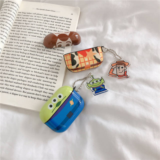 Disney For AirPods 1 2 3 Earphone Case Cute Cartoon Toy Story